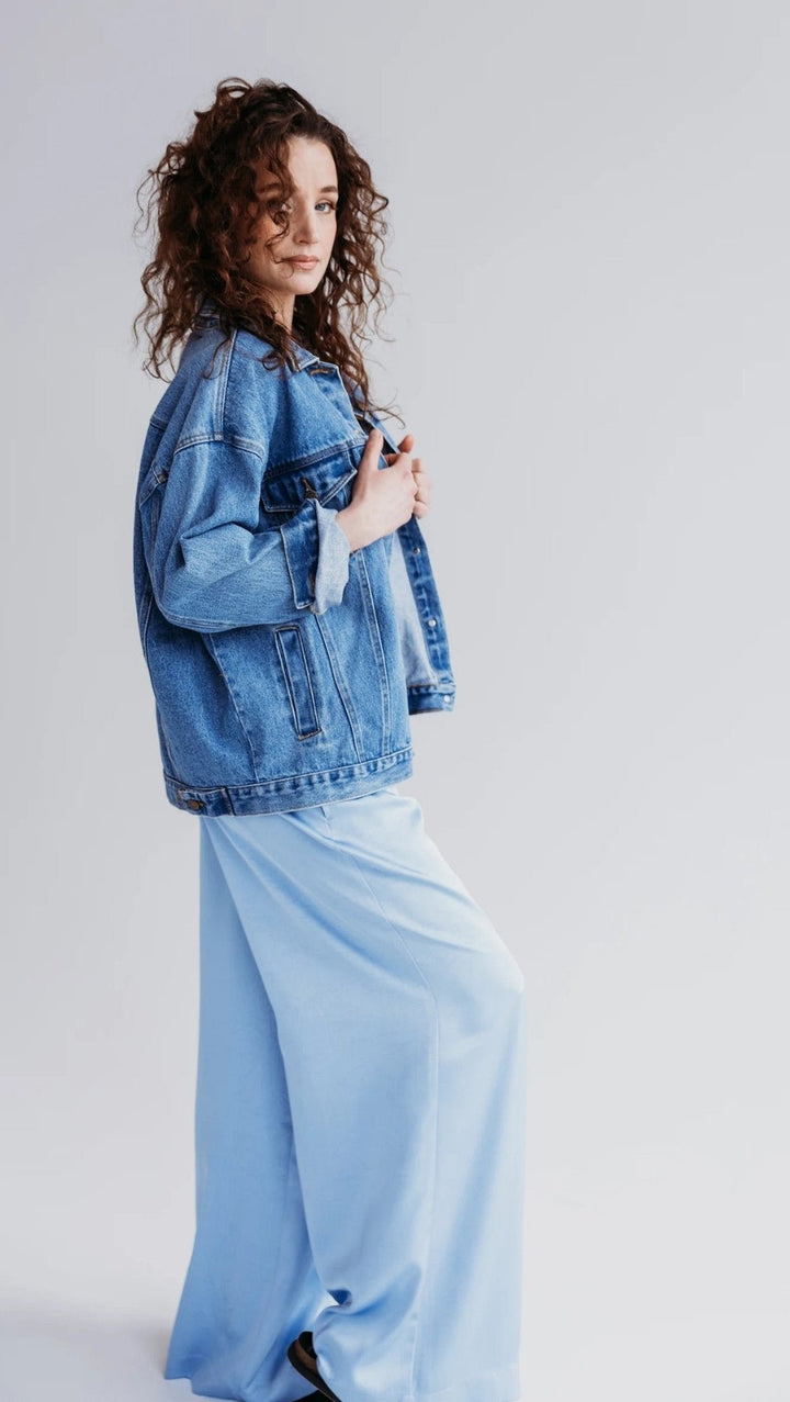 Light Blue tousers - BeaA - Be At Home with Yourself - Trousers