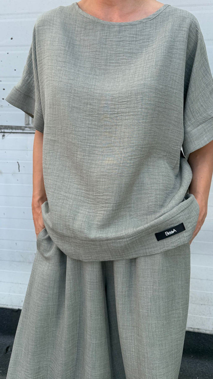Linen Top Forest - BeaA - Be At Home with Yourself - Top