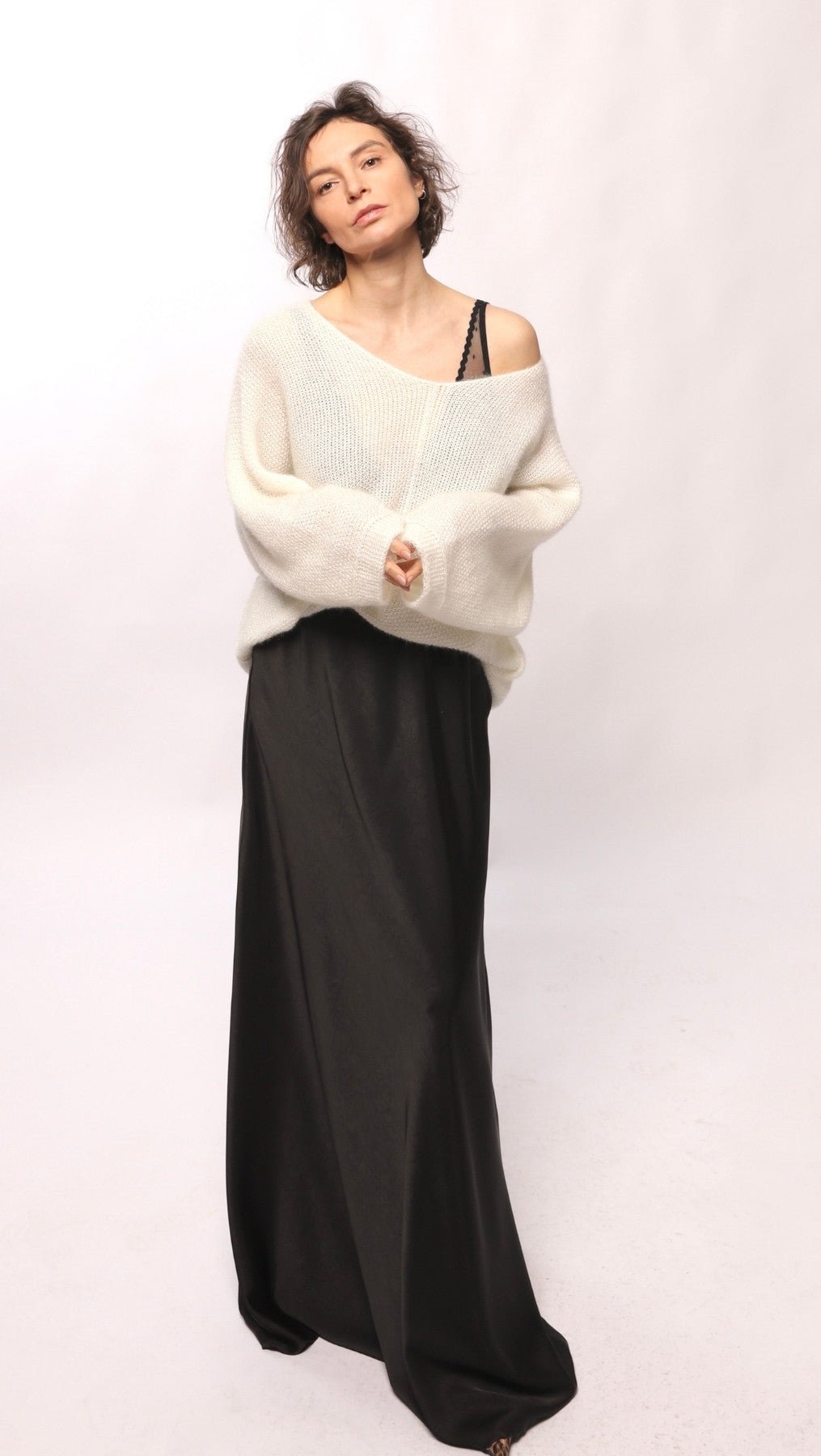 Long Bias - cut Skirt - BeaA - Be At Home with Yourself - skirt