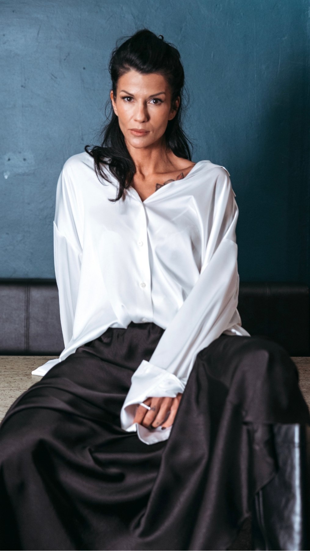 Long Bias - cut Skirt - BeaA - Be At Home with Yourself - skirt