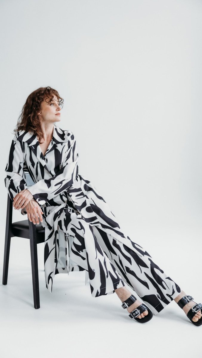 Long shirt Delphines - BeaA - Be At Home with Yourself - Loungewear