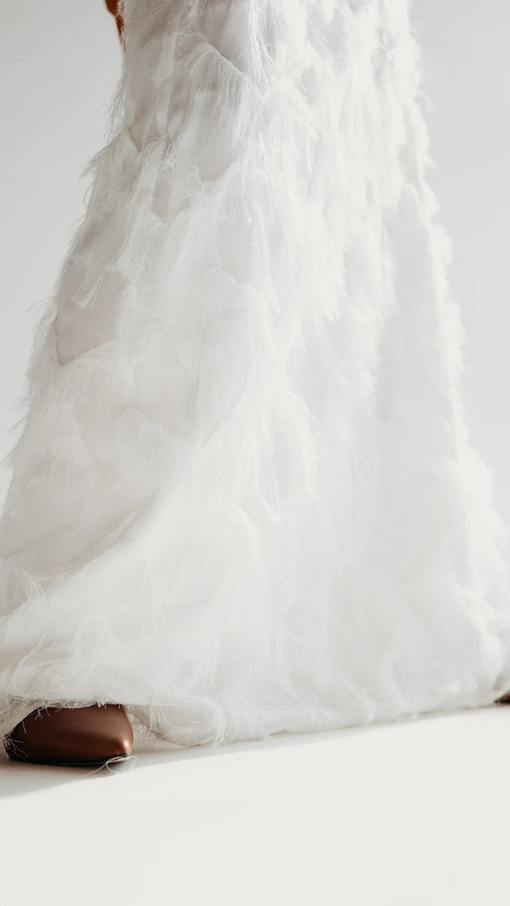 Long skirt Stardust White - BeaA - Be At Home with Yourself - skirt