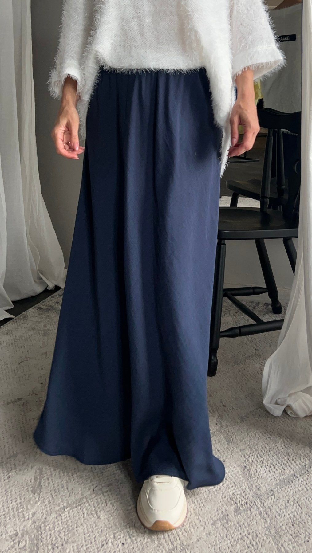 Long viscose skirt - BeaA - Be At Home with Yourself - skirt