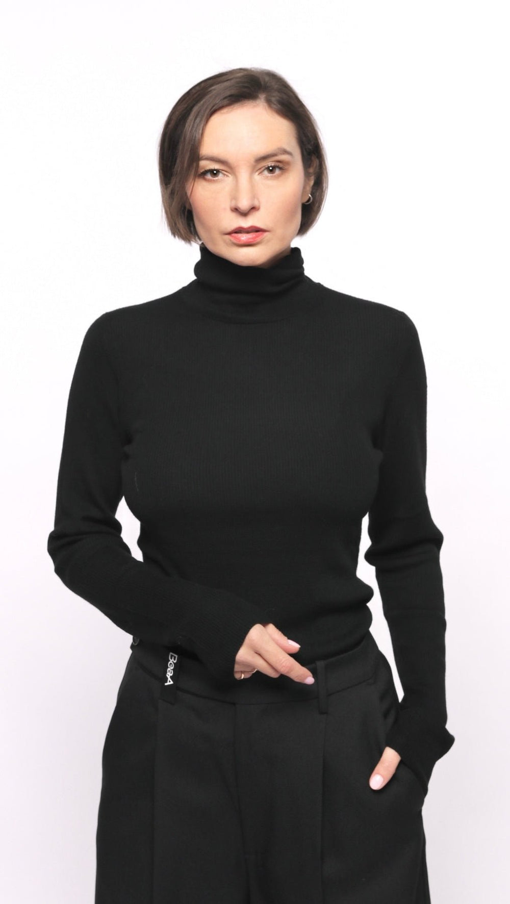 Merino wool turtleneck - BeaA - Be At Home with Yourself - Sweater