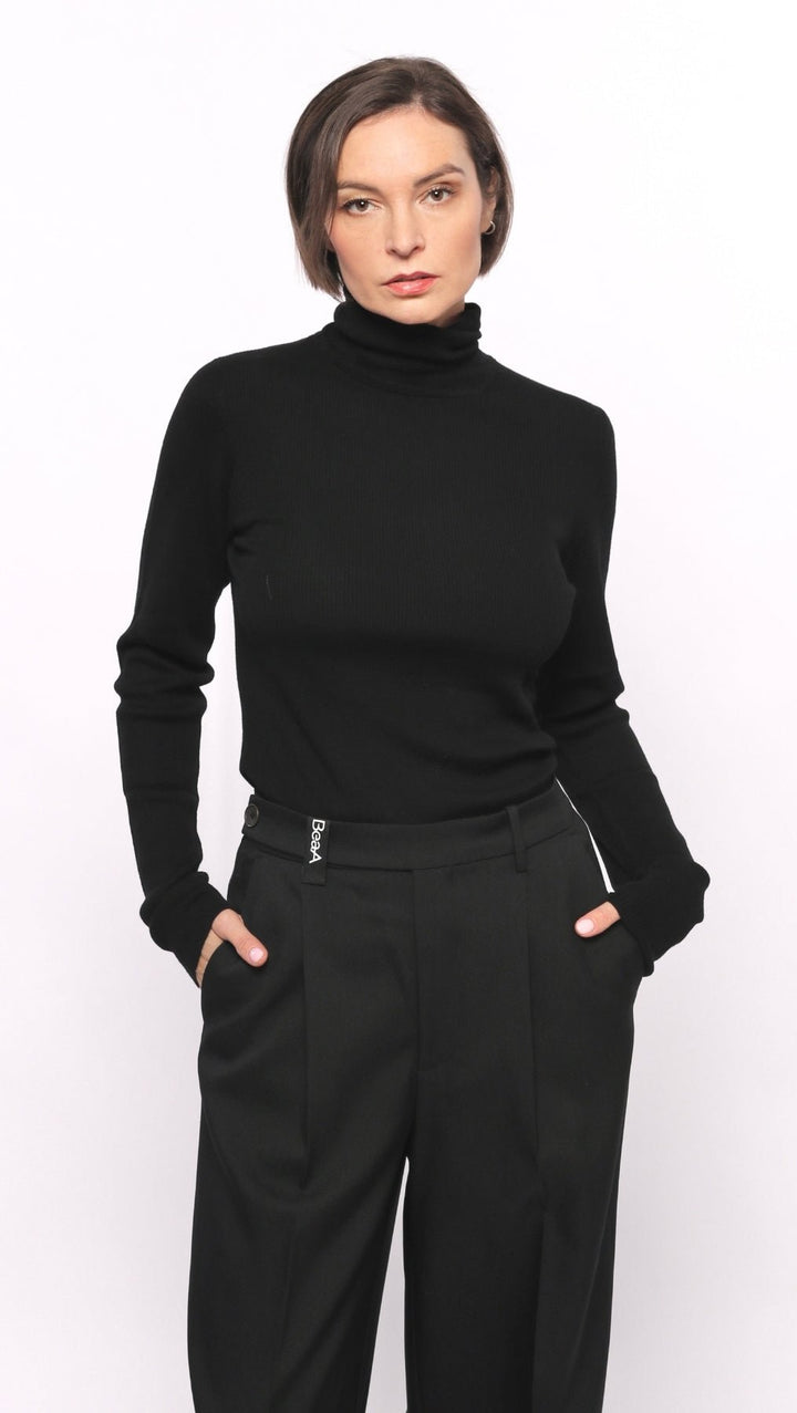 Merino wool turtleneck - BeaA - Be At Home with Yourself - Sweater
