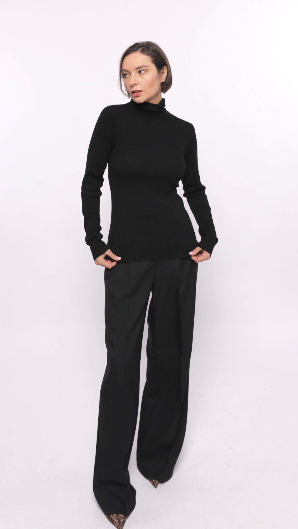 Merino wool turtleneck - BeaA - Be At Home with Yourself - Sweater