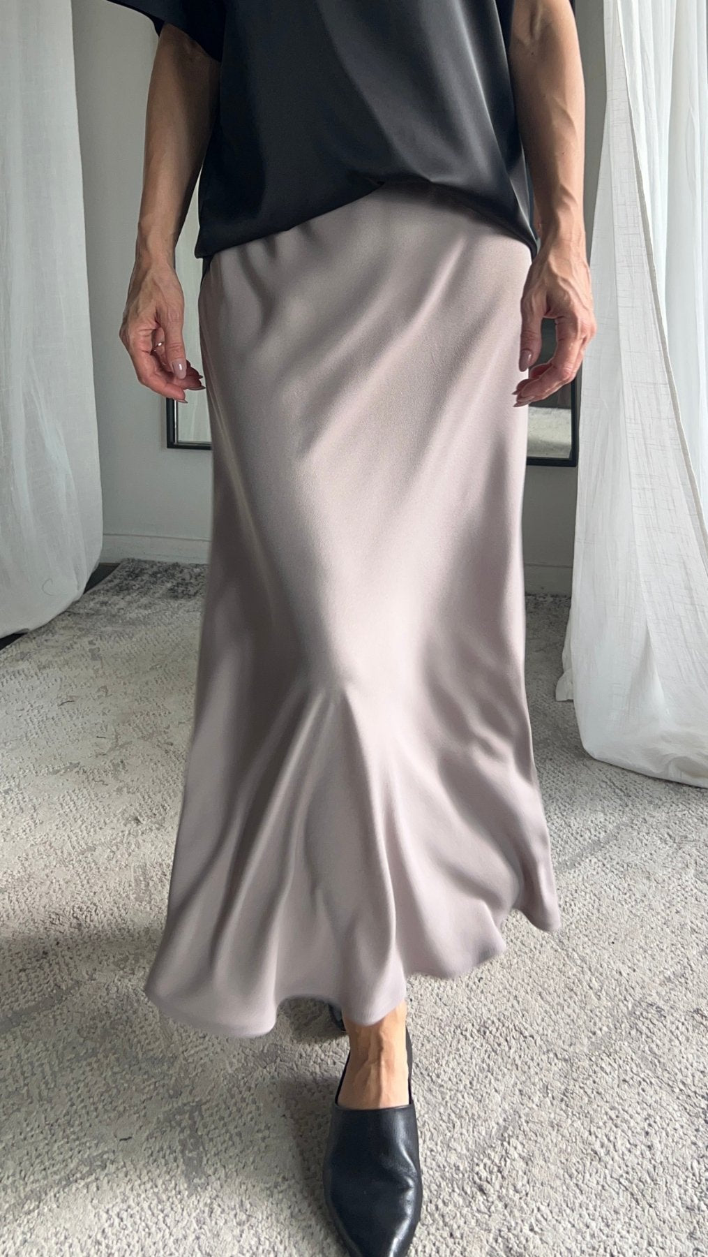 Midi skirt Cocoa - BeaA - Be At Home with Yourself - skirt