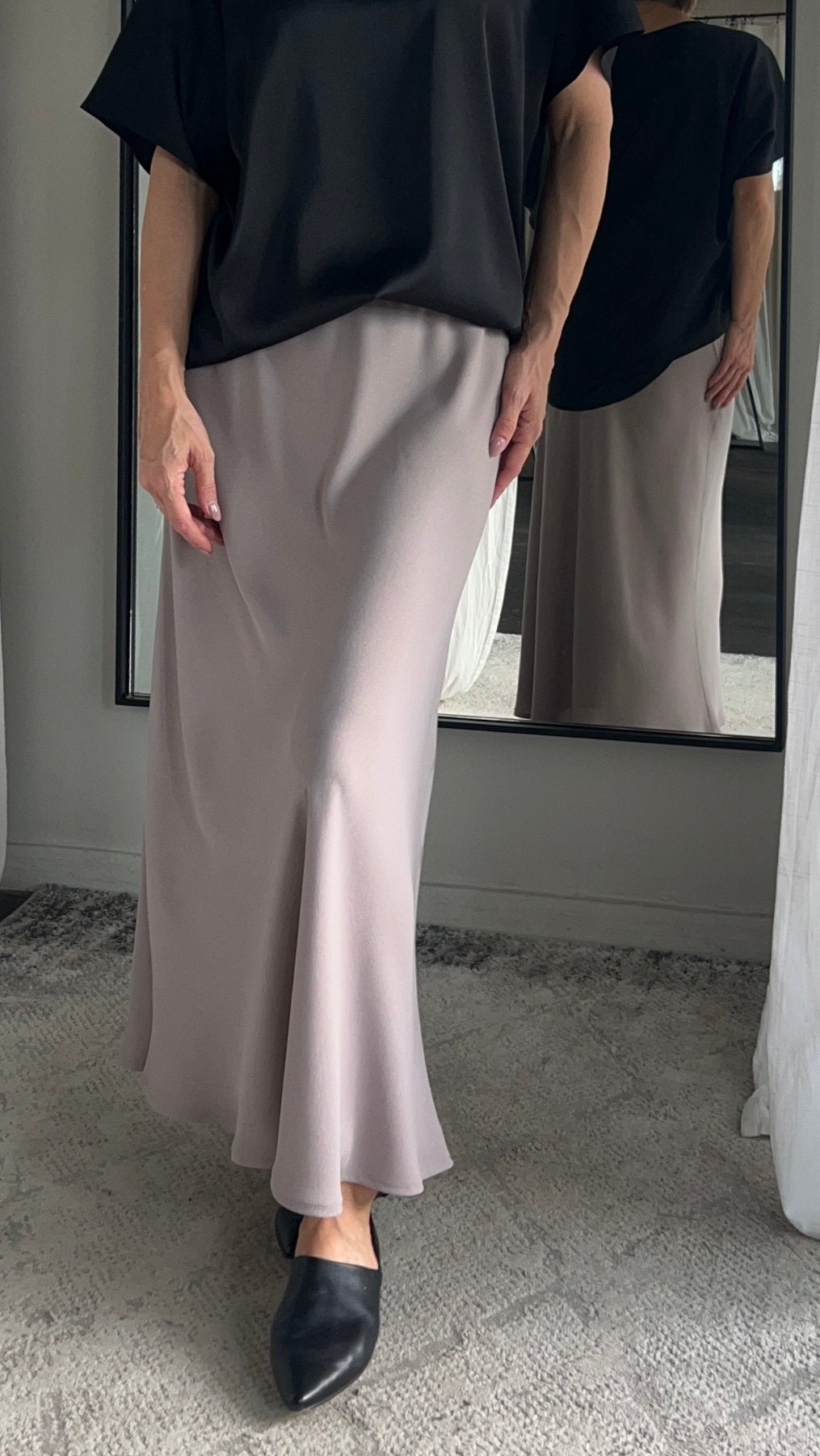 Midi skirt Cocoa - BeaA - Be At Home with Yourself - skirt