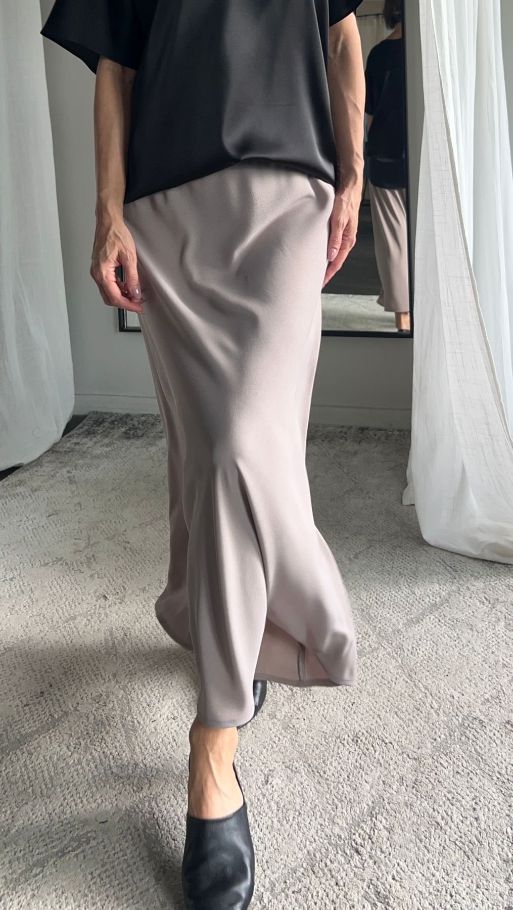Midi skirt Cocoa - BeaA - Be At Home with Yourself - skirt