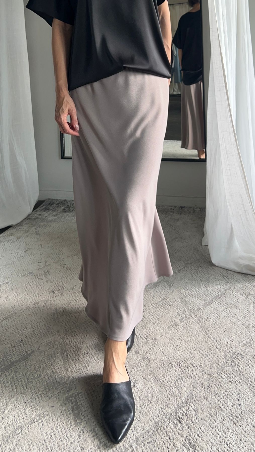 Midi skirt Cocoa - BeaA - Be At Home with Yourself - skirt