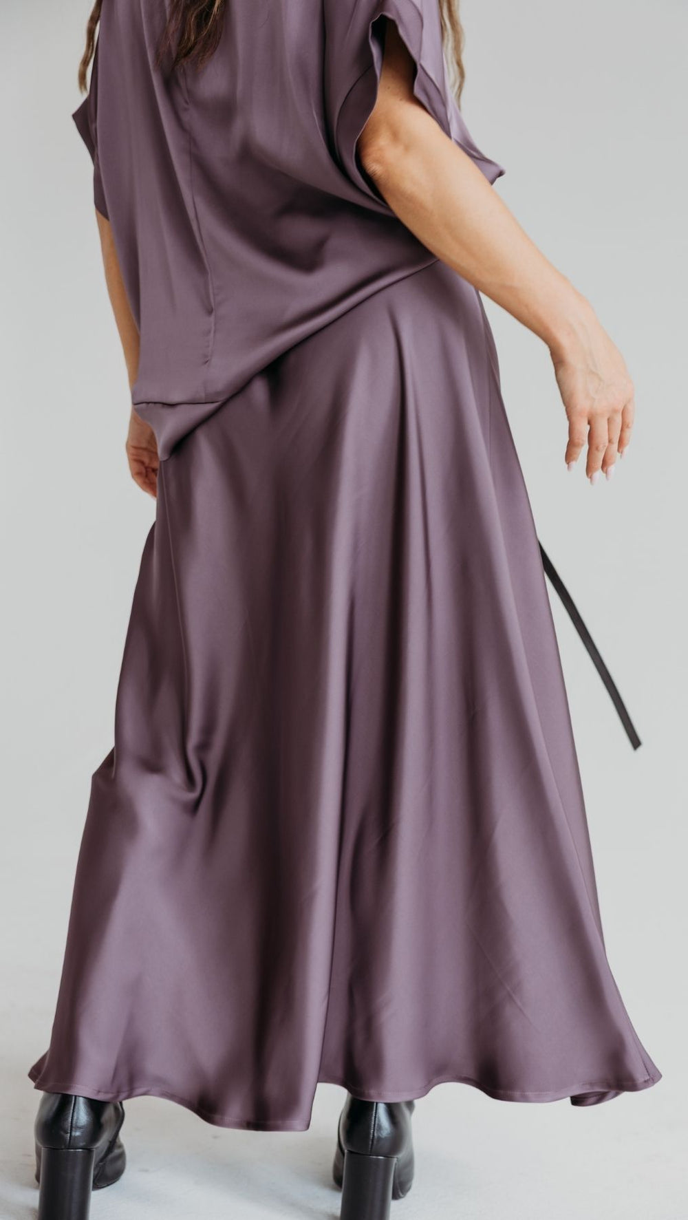 Midi Skirt Mauve - BeaA - Be At Home with Yourself - skirt