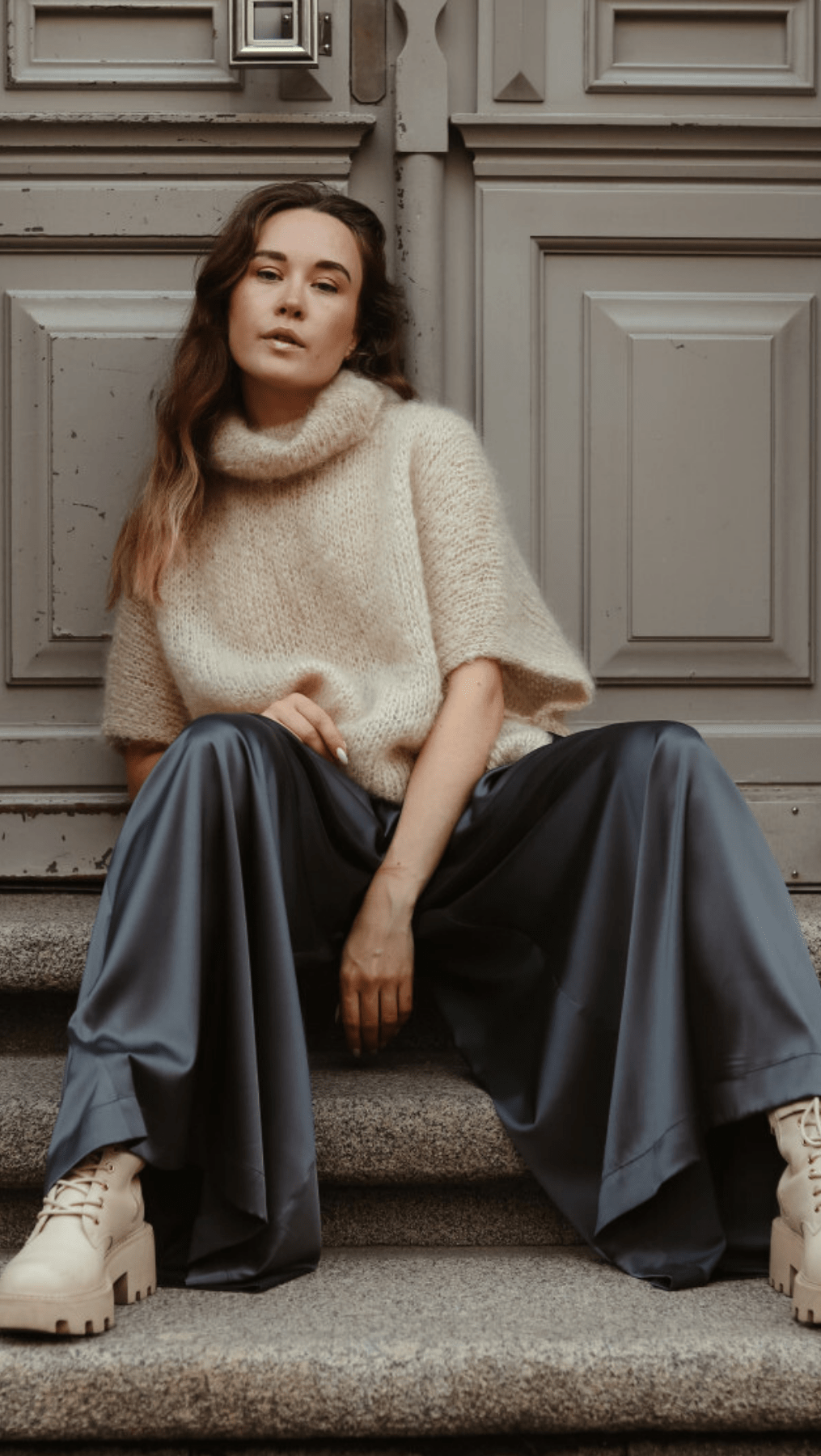 Mohair vest Cream - BeaA - Be At Home with Yourself - vests