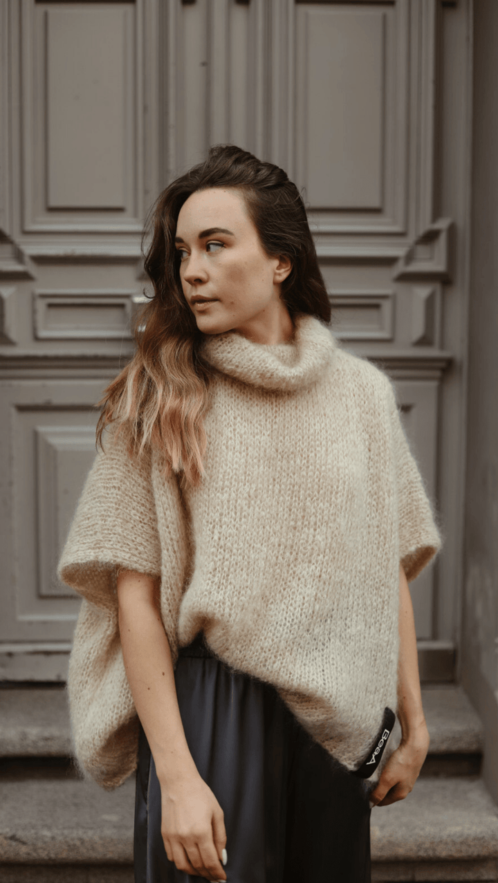 Mohair vest Cream - BeaA - Be At Home with Yourself - vests