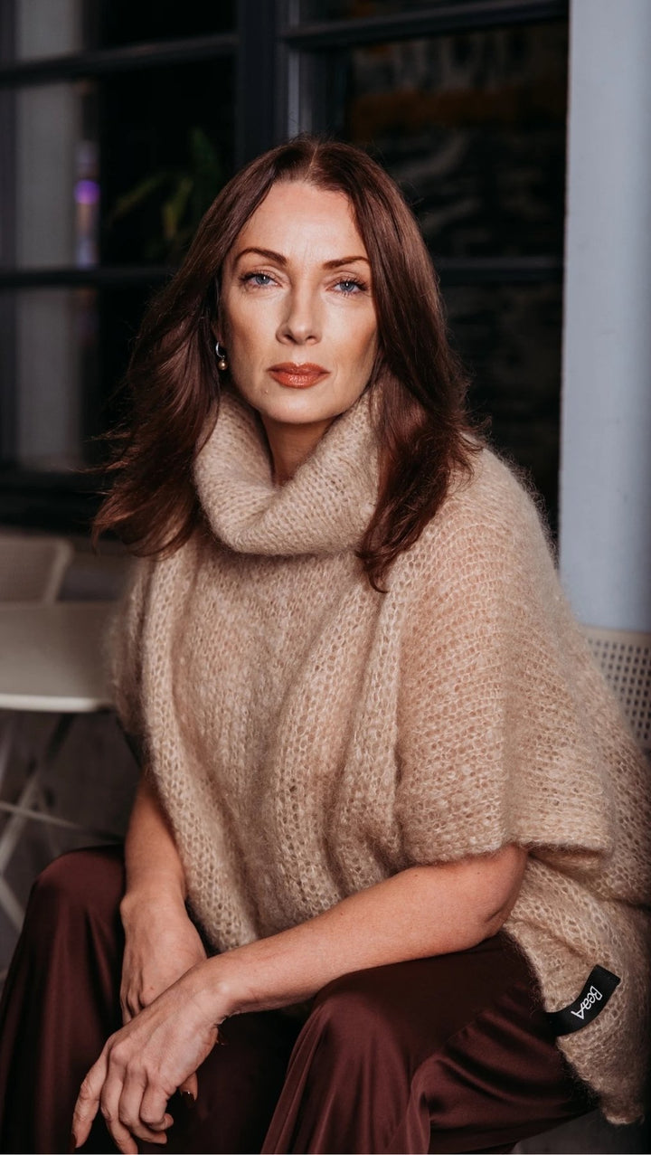 Mohair vest Cream - BeaA - Be At Home with Yourself - vests