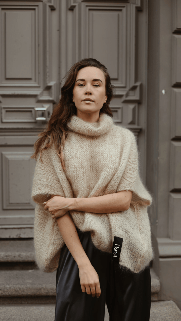 Mohair vest Cream - BeaA - Be At Home with Yourself - vests