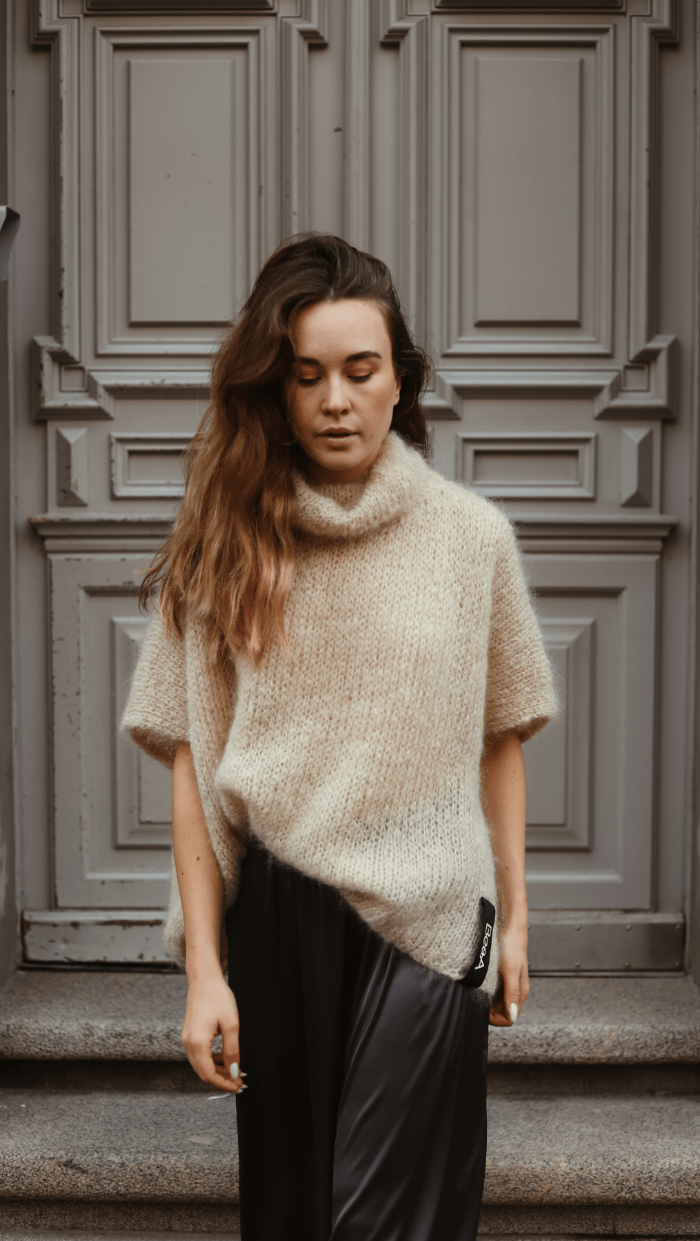 Mohair vest Cream - BeaA - Be At Home with Yourself - vests