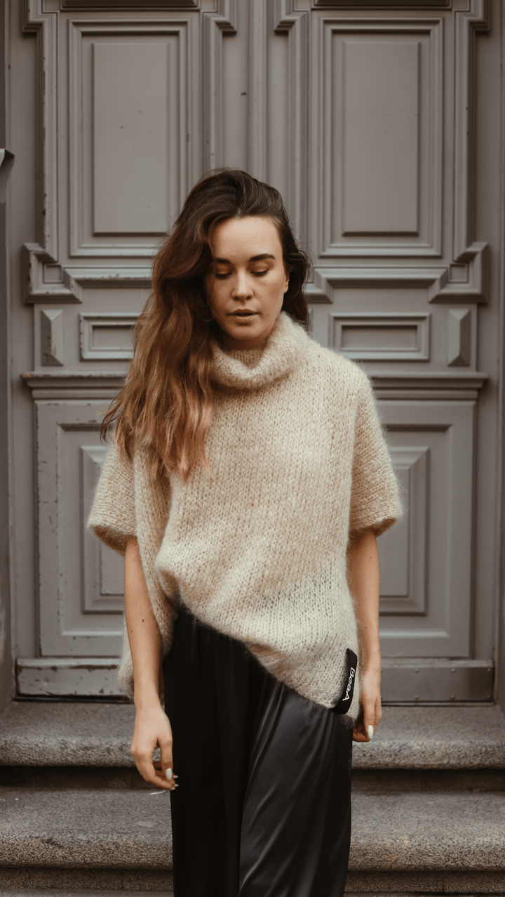 Mohair vest Cream - BeaA - Be At Home with Yourself - vests