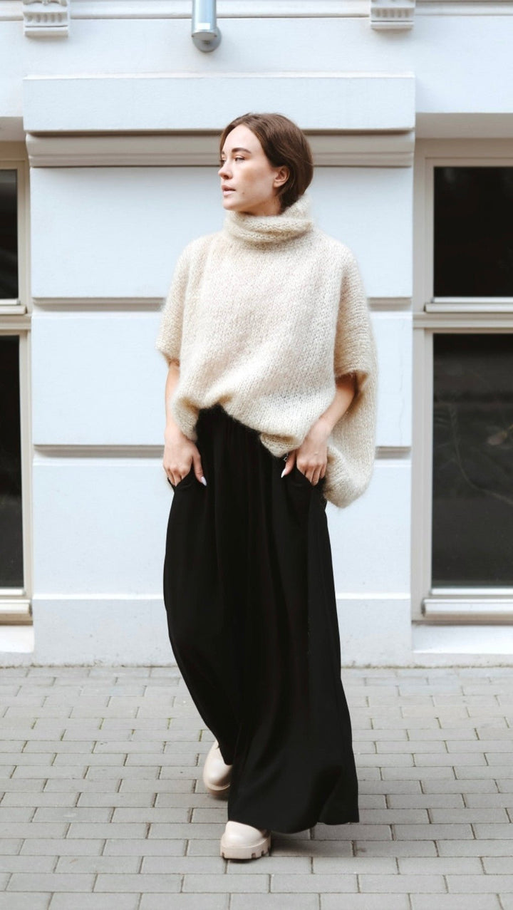 Mohair vest Milk - BeaA - Be At Home with Yourself - vests