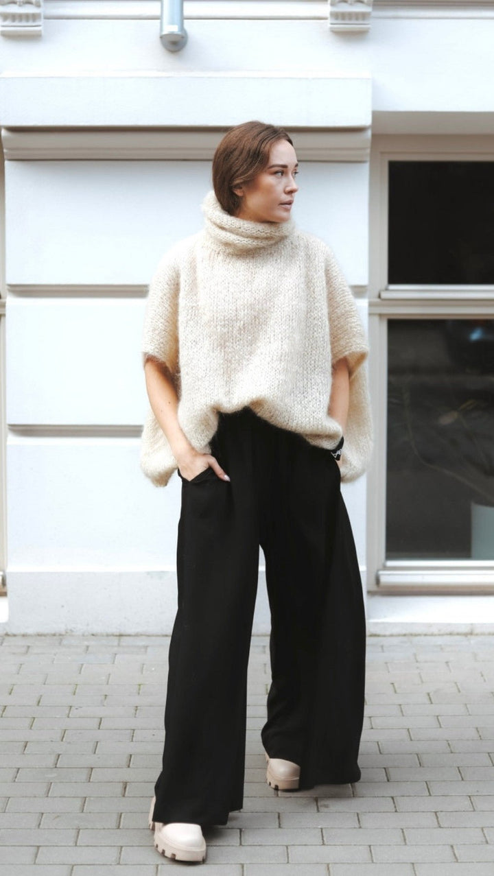 Mohair vest Milk - BeaA - Be At Home with Yourself - vests