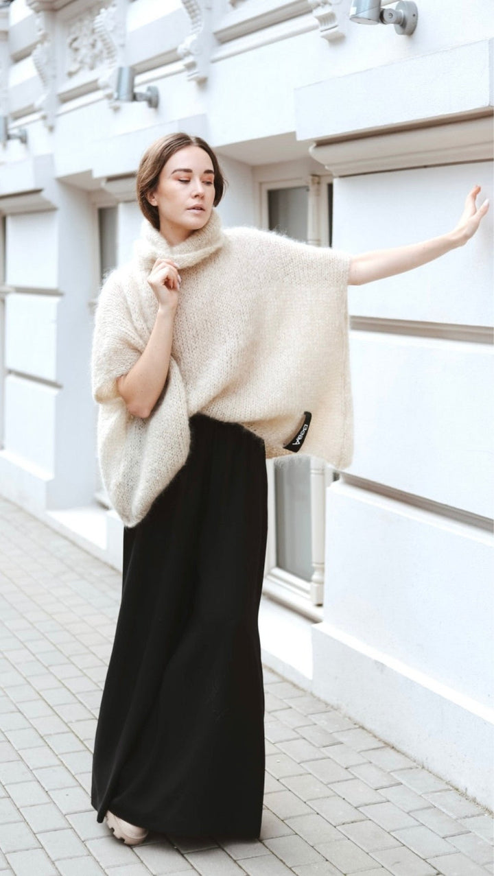 Mohair vest Milk - BeaA - Be At Home with Yourself - vests