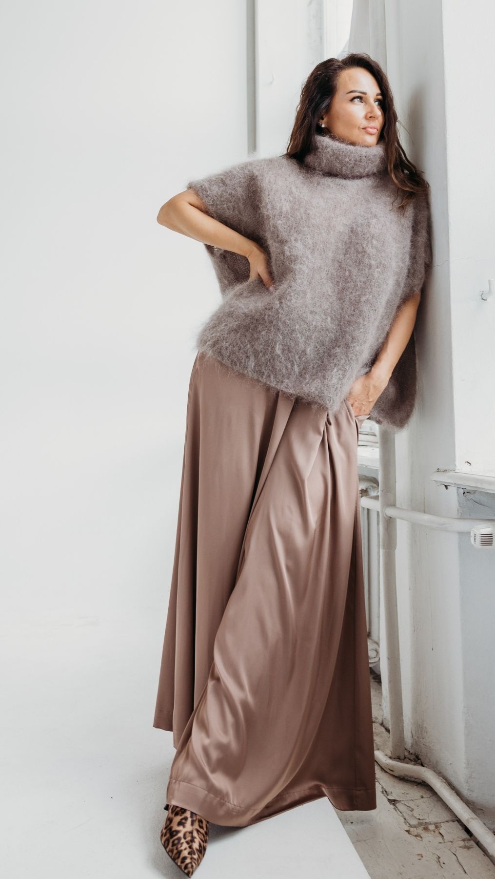 Mohair vest Stone - BeaA - Be At Home with Yourself - vests
