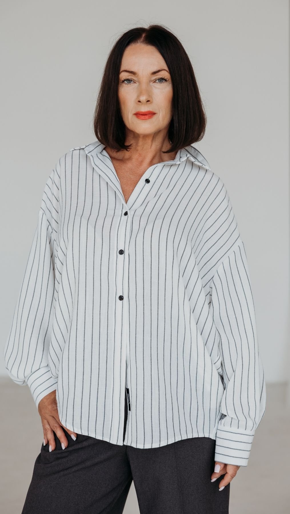 Monaco shirt White - BeaA - Be At Home with Yourself - Top