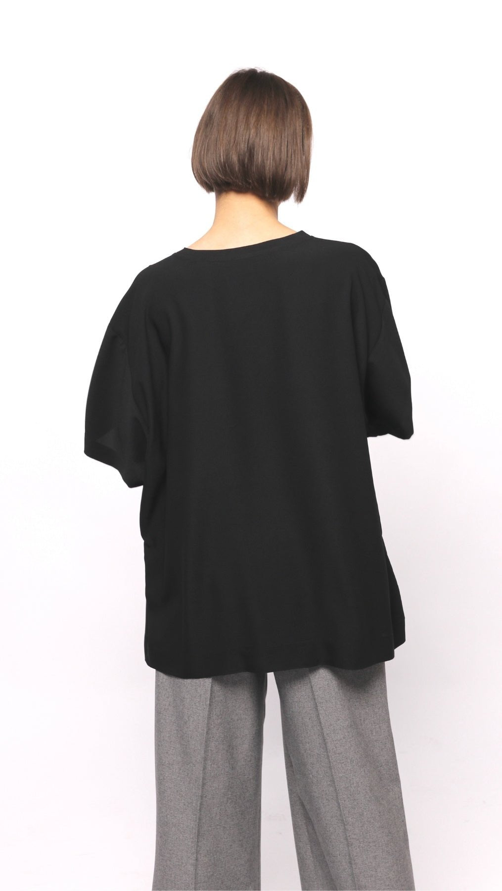 Oversized T-Shirt Black - BeaA - Be At Home with Yourself - T-Shirt