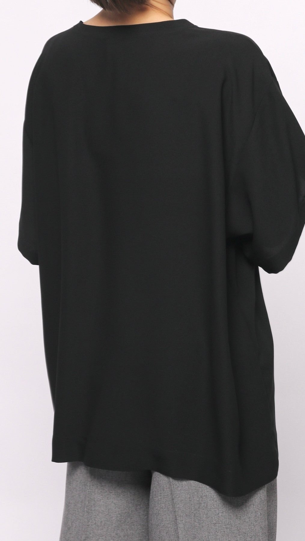 Oversized T-Shirt Black - BeaA - Be At Home with Yourself - T-Shirt
