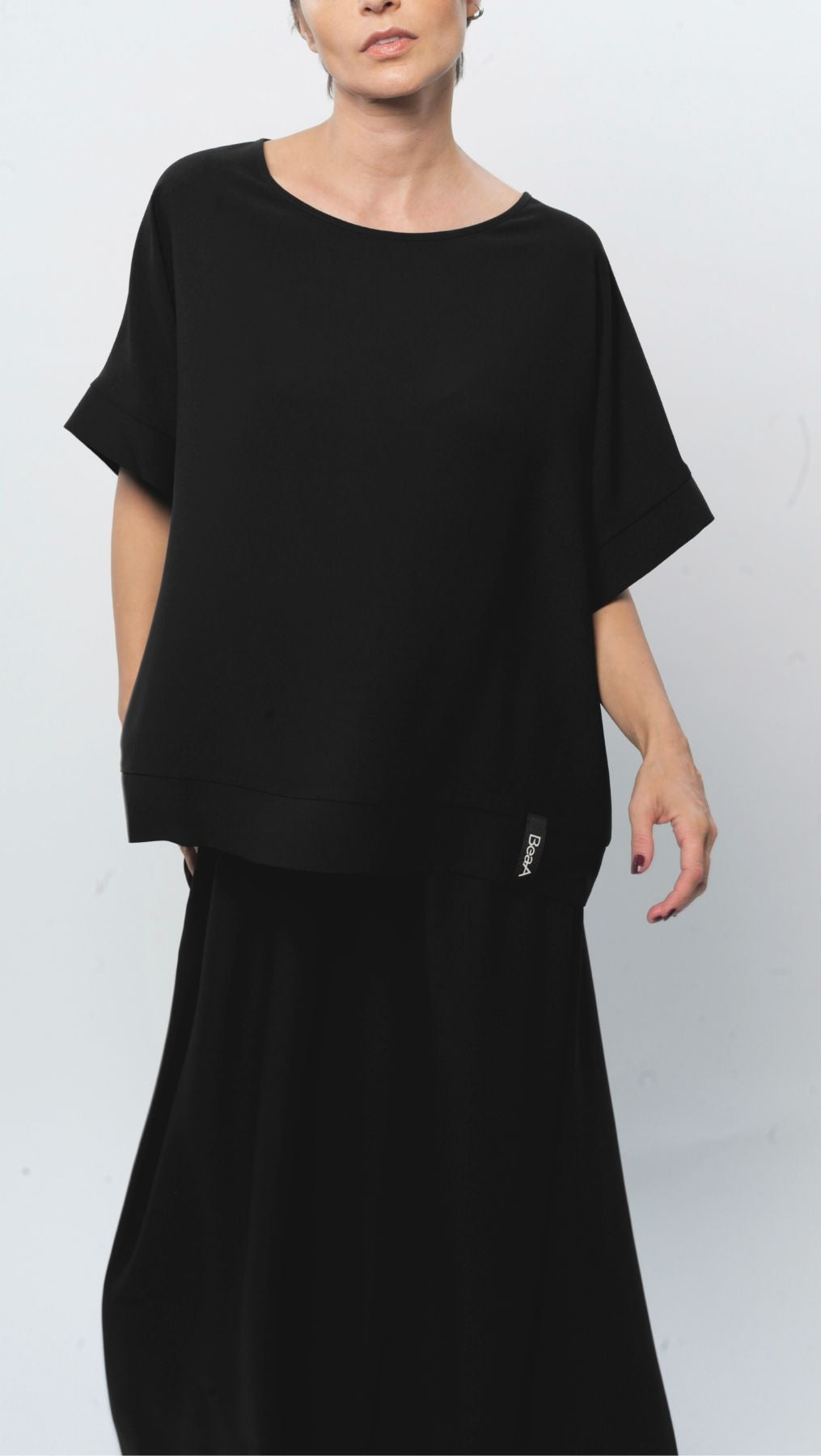 Oversized top Black