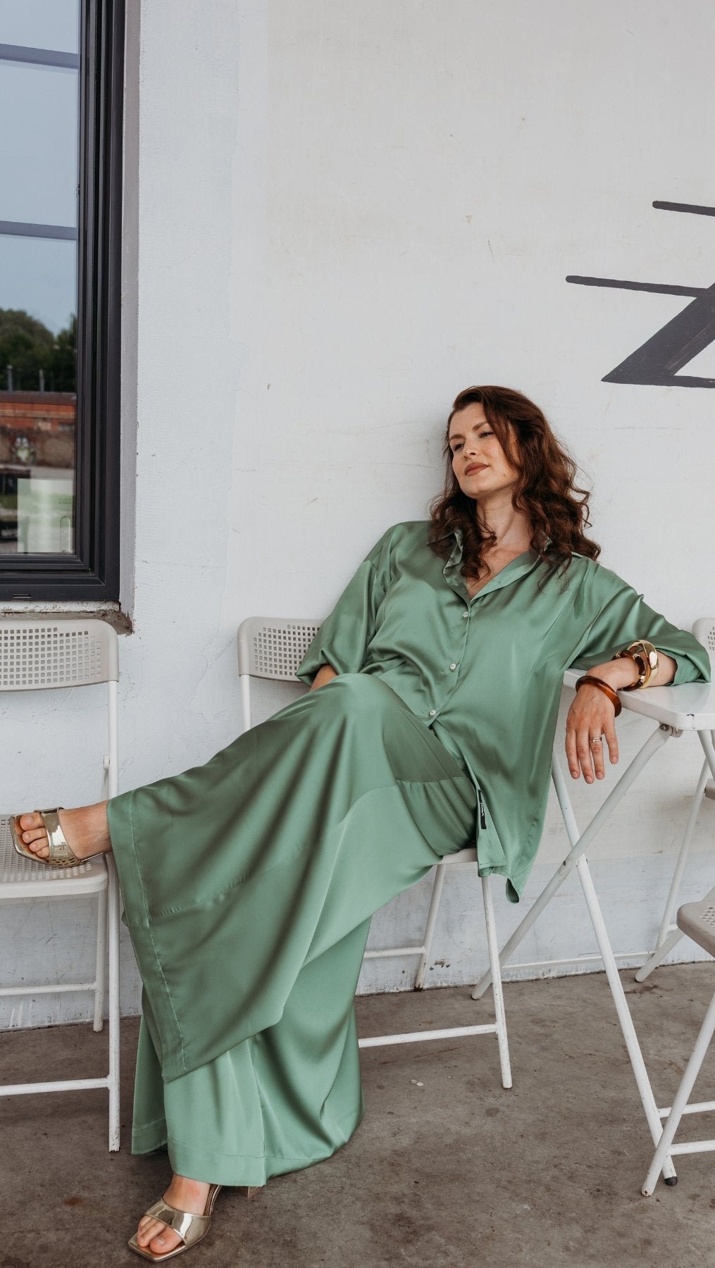 Palazzo Trousers Basil - BeaA - Be At Home with Yourself - Trousers