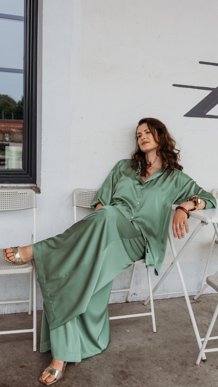 Palazzo Trousers Basil - BeaA - Be At Home with Yourself - Trousers