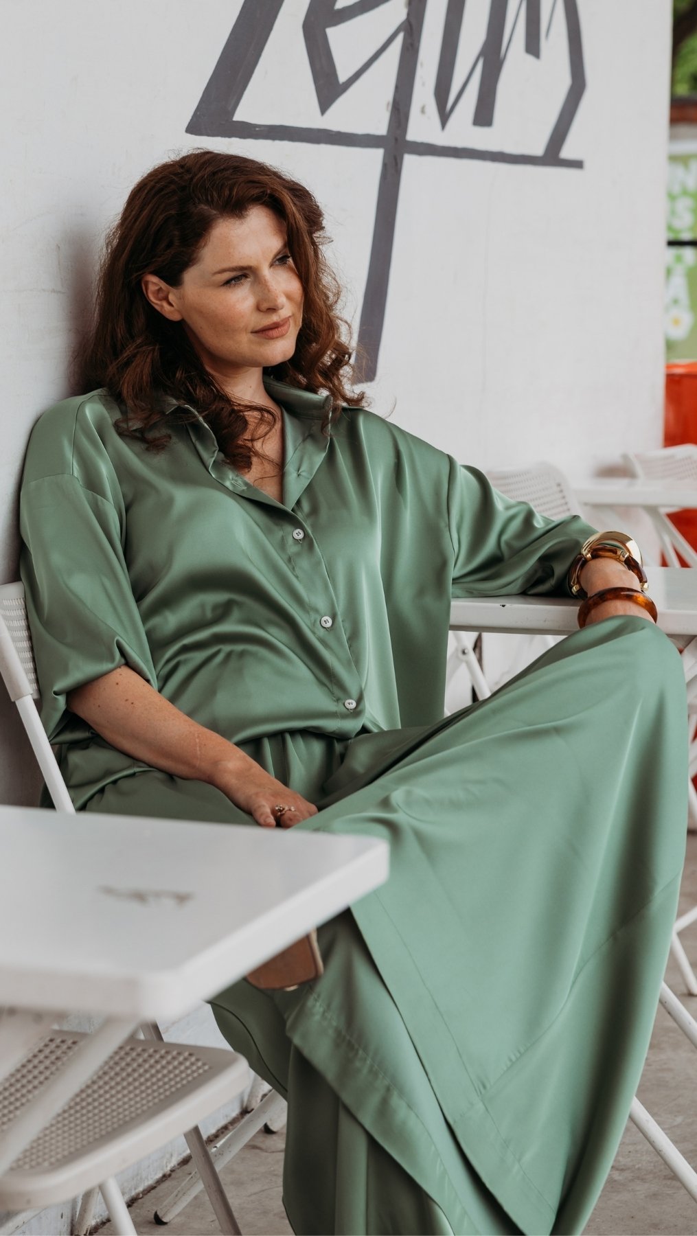 Palazzo Trousers Basil - BeaA - Be At Home with Yourself - Trousers