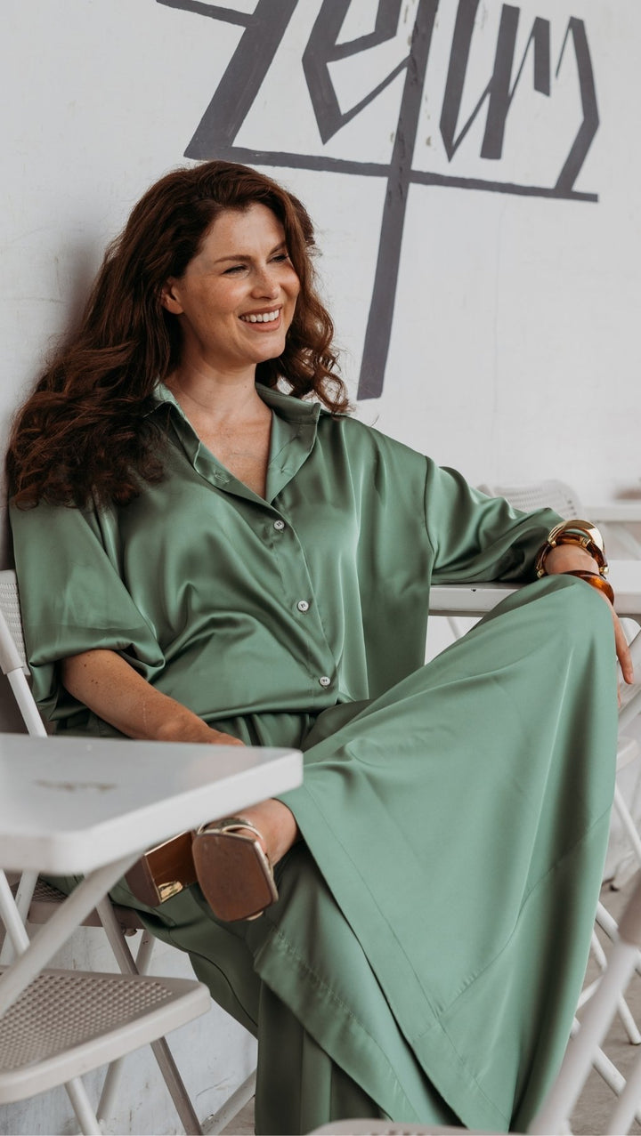 Palazzo Trousers Basil - BeaA - Be At Home with Yourself - Trousers