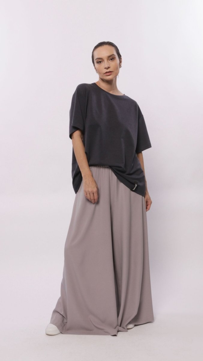 Palazzo Trousers Cloud - BeaA - Be At Home with Yourself - Wide Trousers