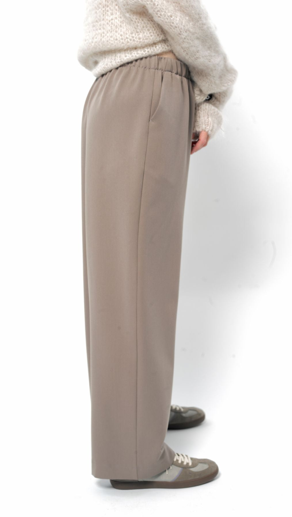 Straight-leg trousers Desert Sand