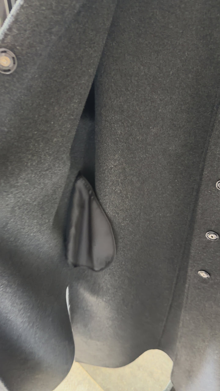 Long Double-faced wool coat