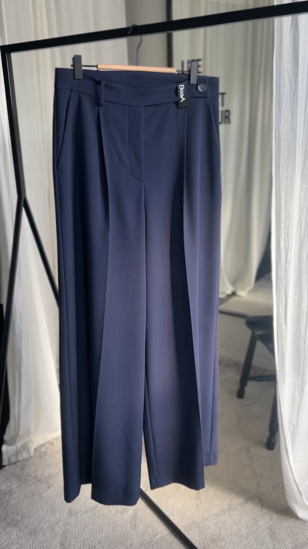Regular-fit trousers Navy