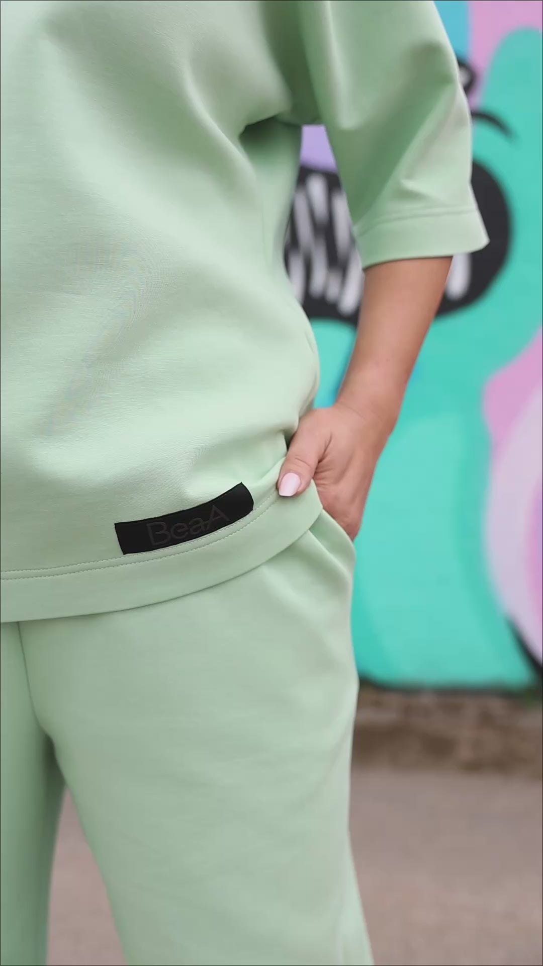 Relax wear set Mint