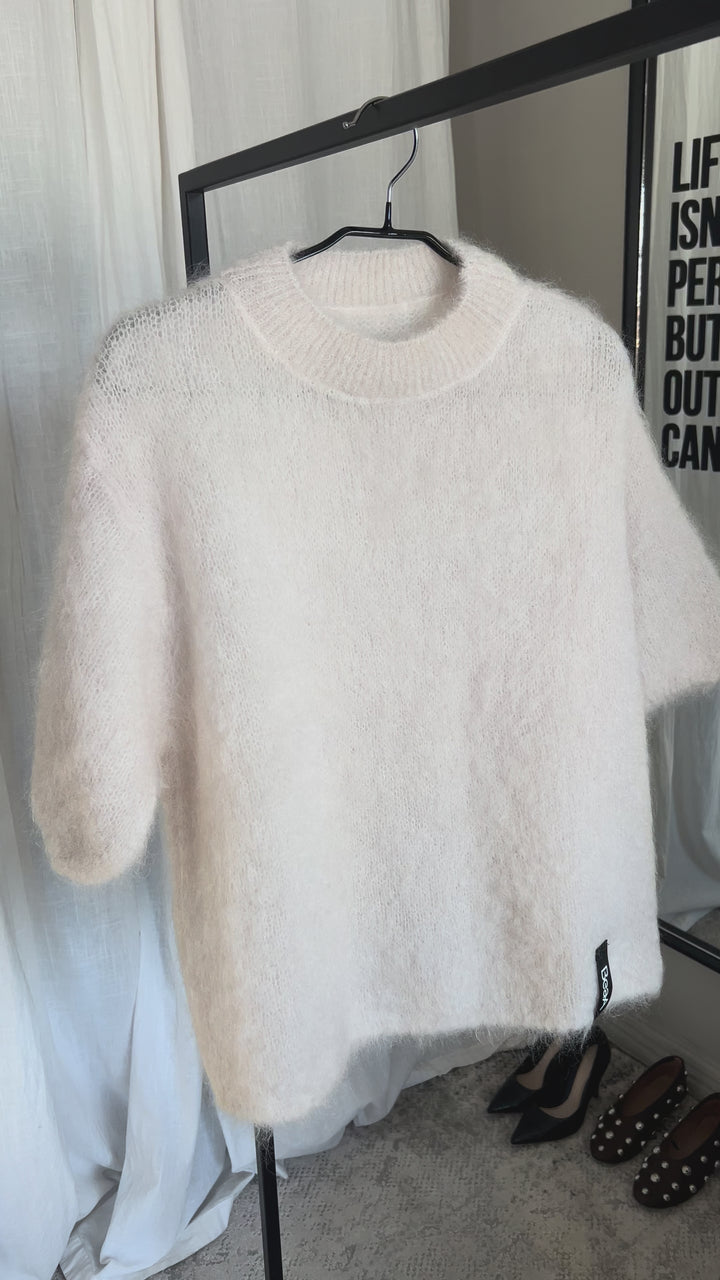 Kid mohair sweater Vanilla