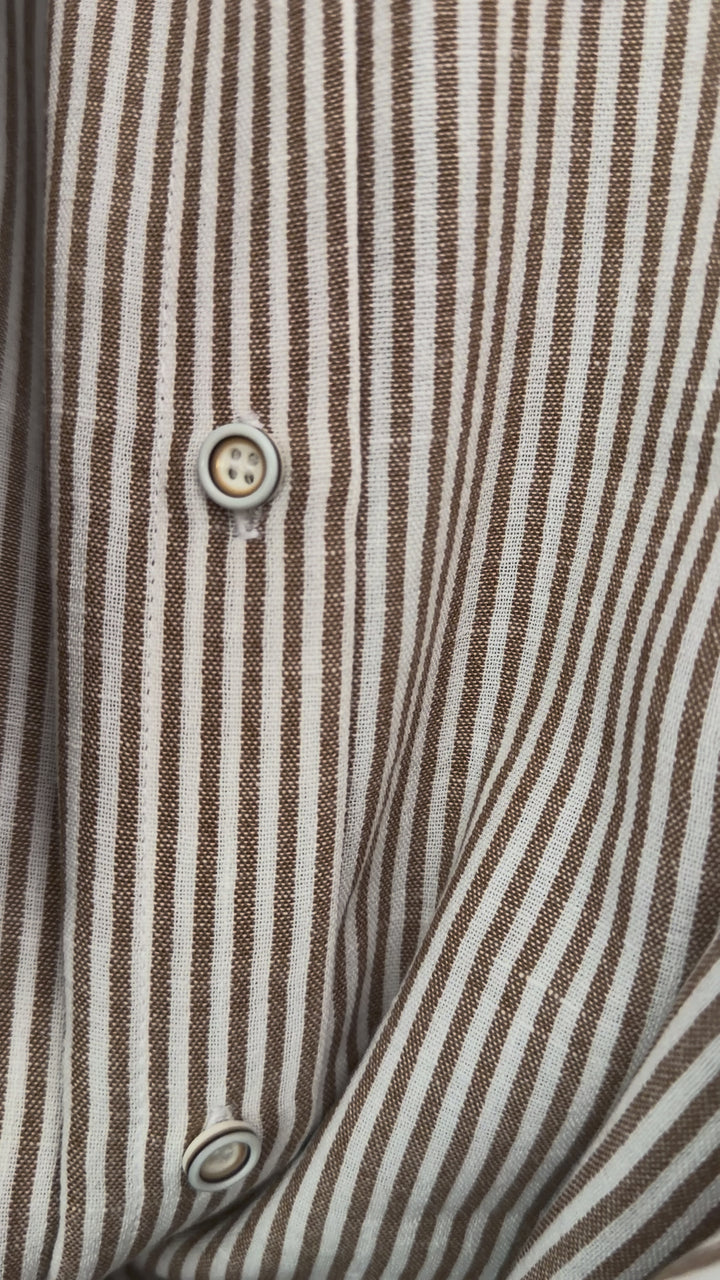 Riviera shirt Earth Stripe