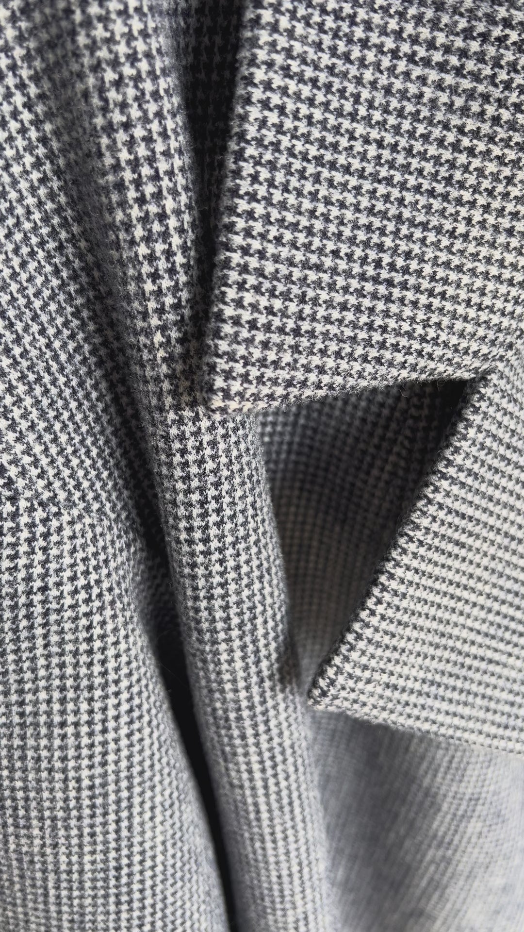 Jacket Blue Houndstooth