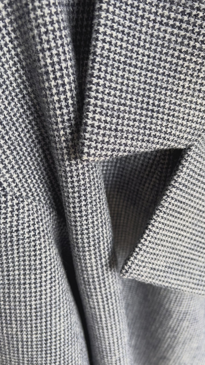 Jacket Blue Houndstooth