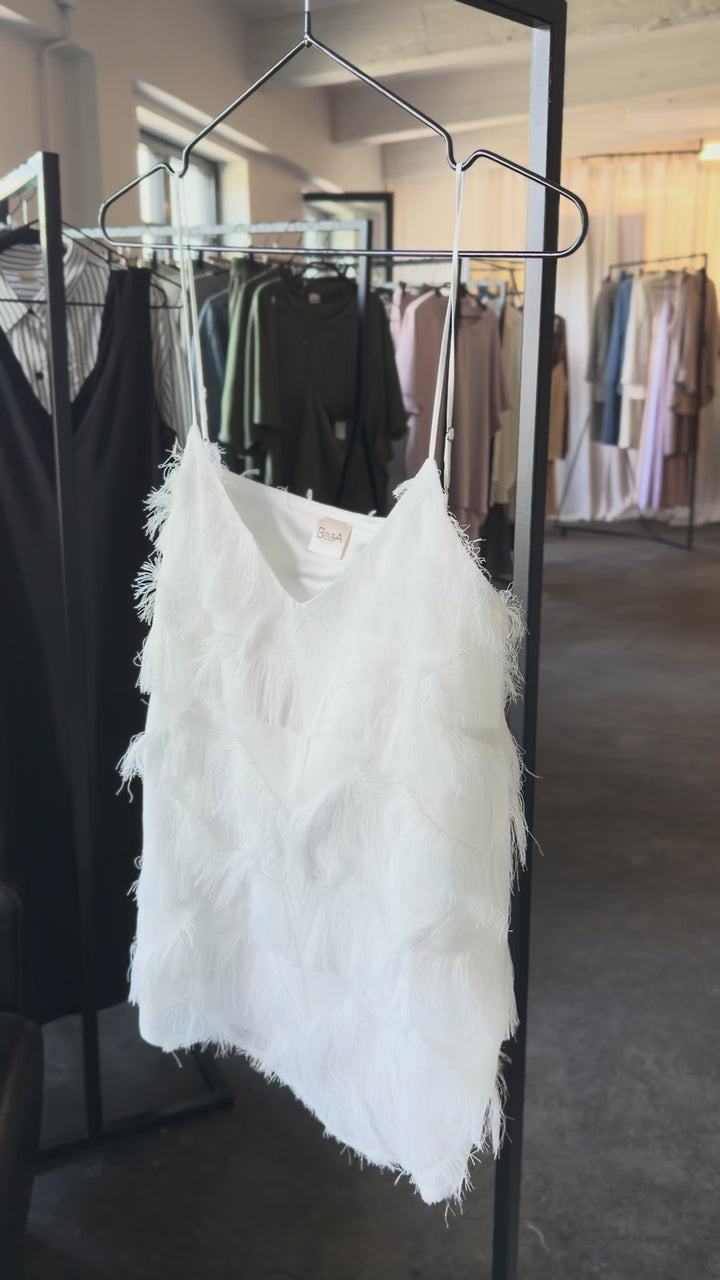 Top with tiny straps Stardust