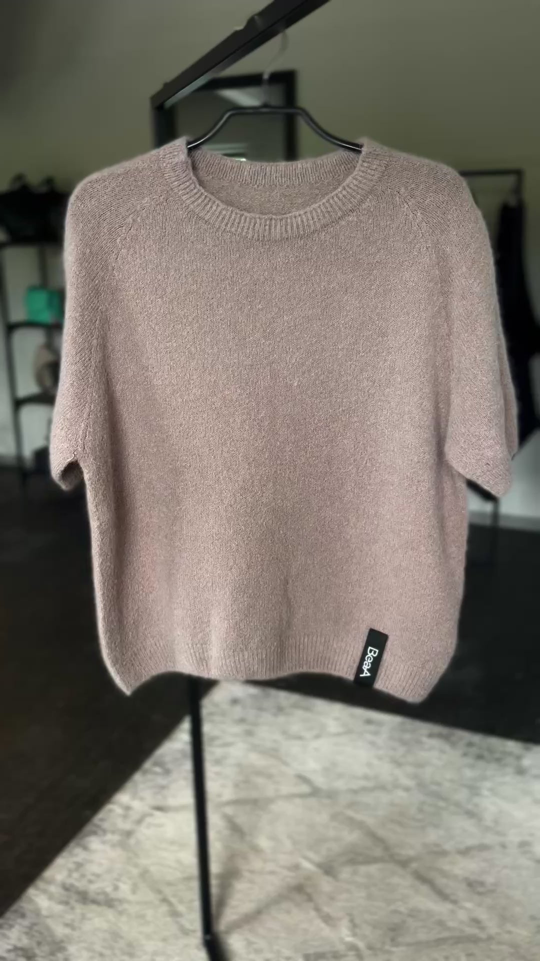 Baby Alpaca sweater Hazelnut