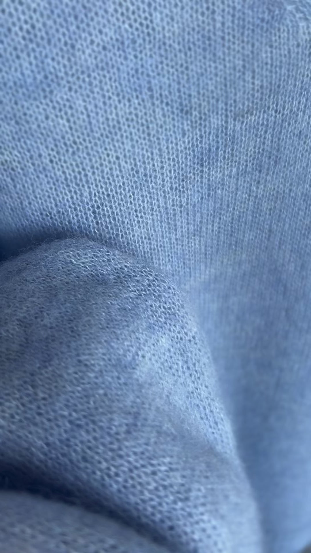 Light Alpaca sweater Powder Blue