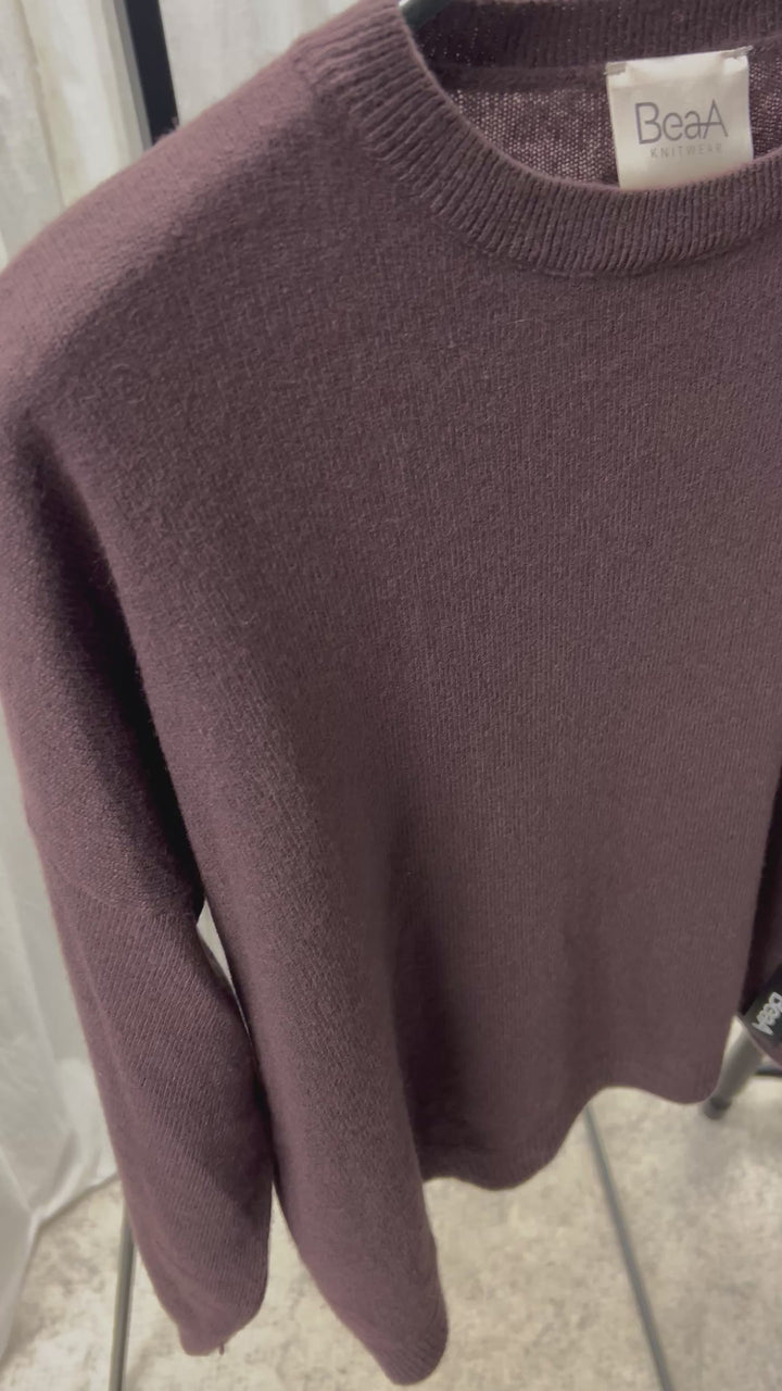 Cashmere sweater Hazel / Espresso