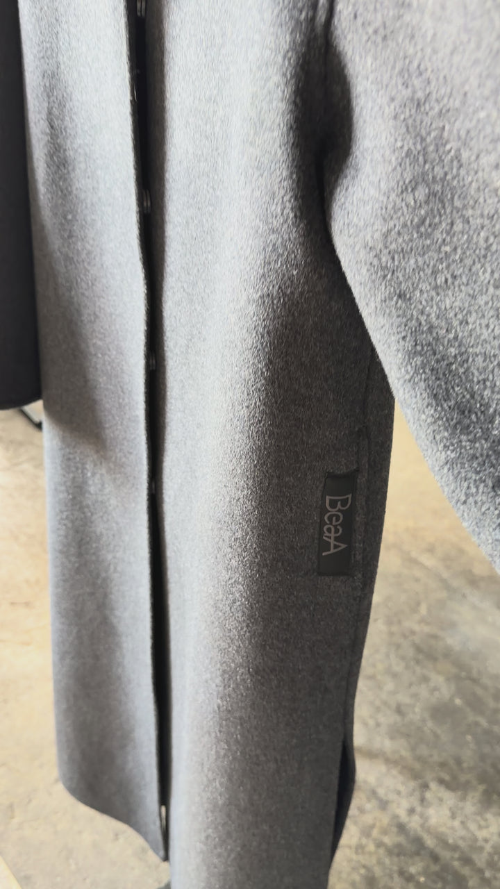 Long Double-faced wool coat