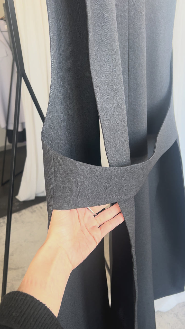 Элегантный жилет "Темно-Серый"