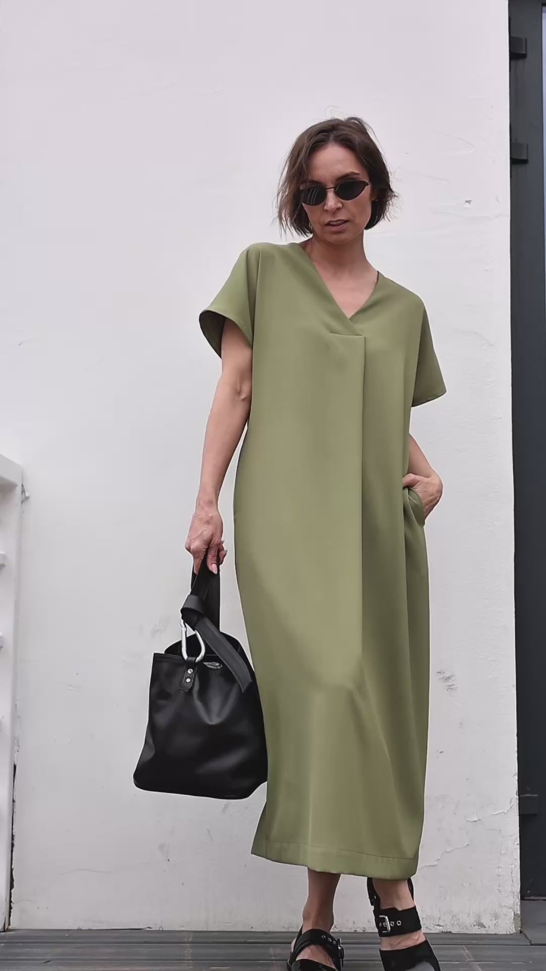 Libre dress Green