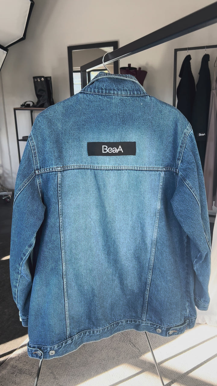 Vintage Jeans jacket "Monsanto"